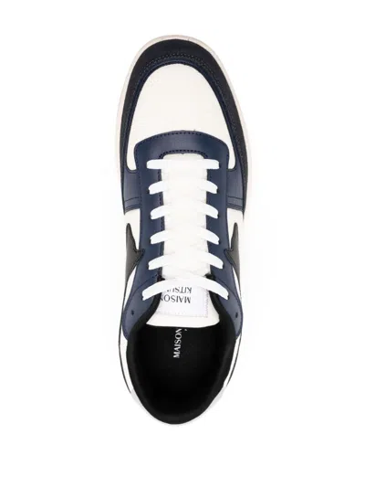 Maison Kitsuné Chiru Trainers In Navy