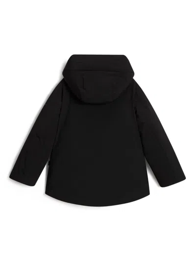 Woolrich Logo-print Puffer Jacket In Black