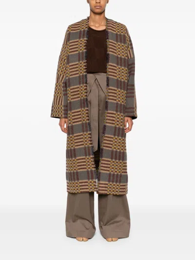 Uma Wang Caleb Coat In Grey