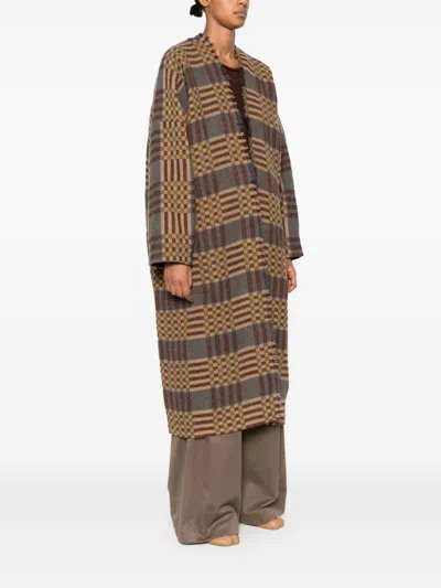 Uma Wang Caleb Coat In Grey
