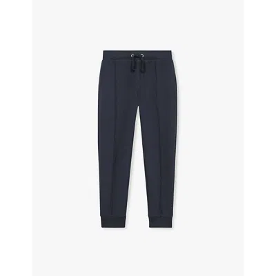 Reiss Navy Croxley Regular-fit Stretch-jersey Jogging Bottoms 3-14 Y In Navy