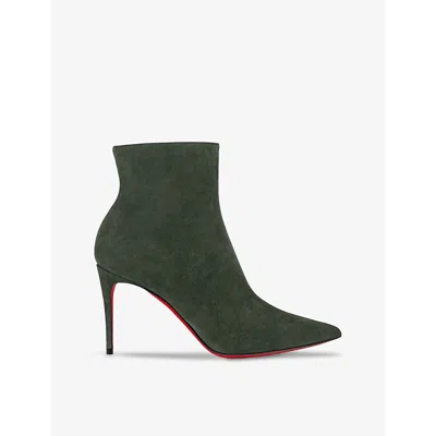 Christian Louboutin So Kate Suede Heeled Boots 85 In Tennessee