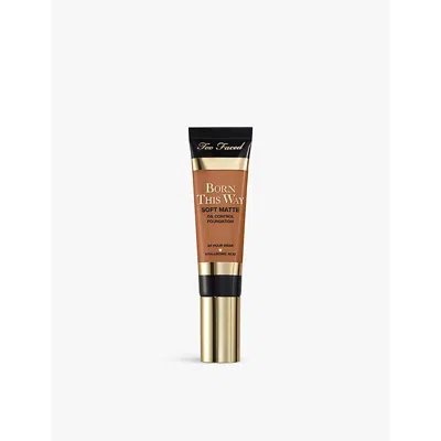 Too Faced Caramel Born This Way Soft Matte Foundation 28g In Caramel