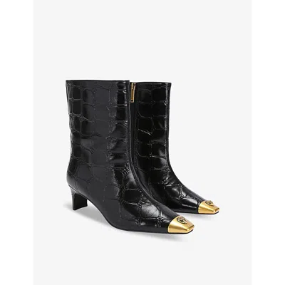 Kurt Geiger Regent Ankle Boot In Blk/other