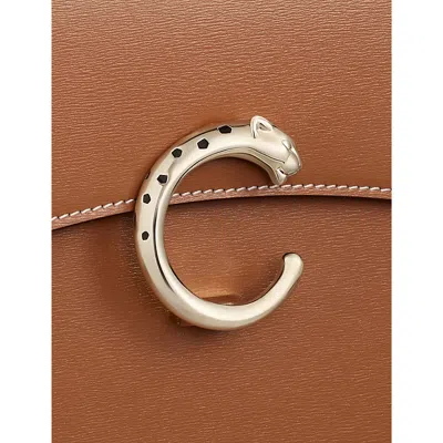 Cartier Womens Caramel Panthère De  Small Leather Cross-body Bag In Caramel