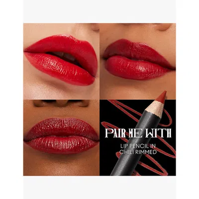 Mac Left On Red Ximal Sleek Satin Lipstick 3.5g In Left On Red