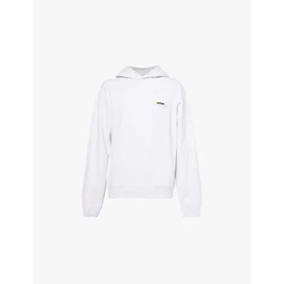 Jacquemus Man Sweatshirt Light Grey Size Xxl Cotton In Grey