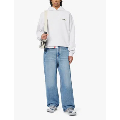Jacquemus Man Sweatshirt Light Grey Size Xxl Cotton In Grey