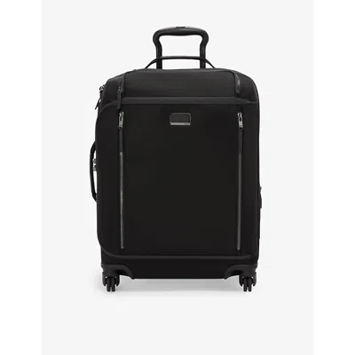 Tumi Leger International Expandable Carry On Suitcase In Black/gunmetal