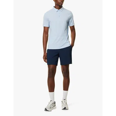 Lululemon Mens True Navy Pace Breaker 7' Stretch-woven Shorts Xl In True Navy