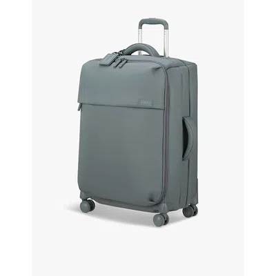 Lipault Cement Storm Lost In Berlin Medium Woven Suitcase 63cm In Cement Storm