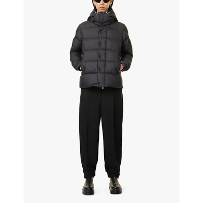 Moncler Maya 70 Padded Short Down Jacket In Black