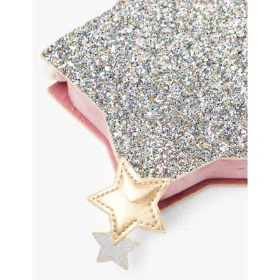MIMI & LULA TI SPARKLY GLITTER-EMBELLISHED STAR BAG 