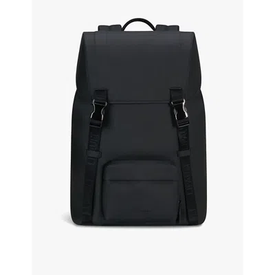 Lipault Womens Black Lost In Berlin Woven Exile Backpack In Black