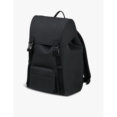 Lipault Womens Black Lost In Berlin Woven Exile Backpack In Black