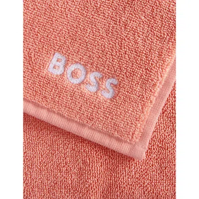 Hugo Boss Sorbet Plain Egyptian Cotton Tow In Sorbet