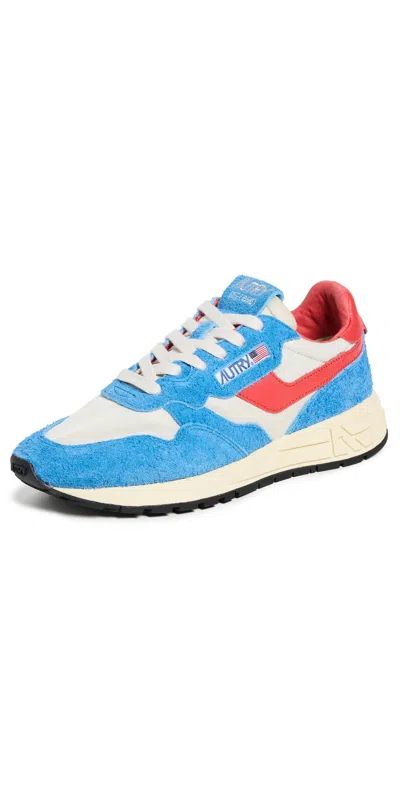 Autry Reelwind Panelled Sneakers In Hair/nylon Act/hbscs