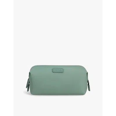 Lipault Womens Dry Sage Lost In Berlin Faux-leather Toiletry Bag In Dry Sage