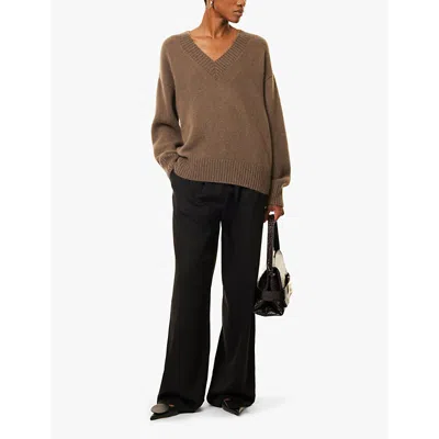 Reformation Mason Cropped Trousers In Black