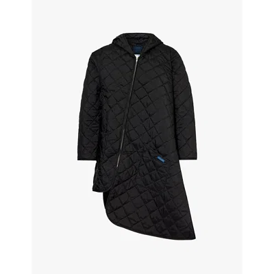 Comme Des Garçons Shirt Black Lavenham Edition Bias Zipped Brundon Jacket In Black