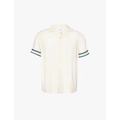 Che Valbonne Short-sleeved Shirt In Ivory