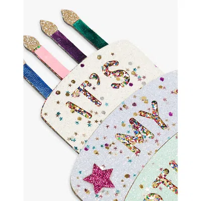 Mimi & Lula Ti Birthday Cake Fabric Headband In Multi