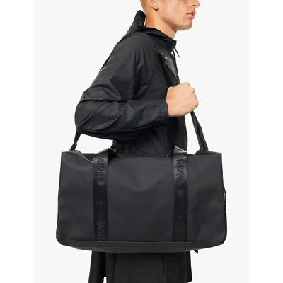 Rains Matte Tote Bag In Black