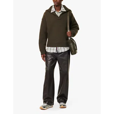 Bottega Veneta Knitwear In Dark Olive