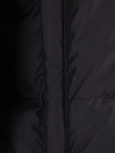 Courrèges Courreges Woman Puffer Black Size M Viscose, Polyurethane, Elastane, Polyamide In Black