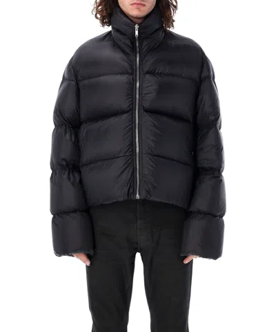 Shop Rick Owens Down Jacket In Black