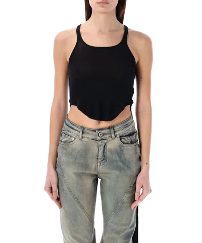 Drkshdw Cropped Tank Top In Black
