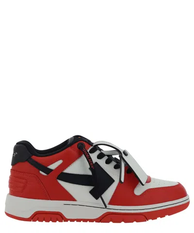 Shop Off-white Out Of Office Sneakers In Red