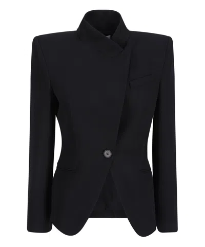 Alexander Mcqueen Coats & Jackets In Black
