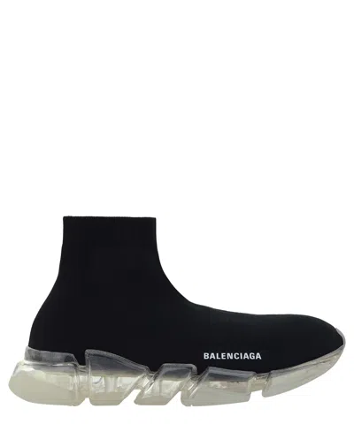 Shop Balenciaga Speed 2.0 High-top Sneakers In Black