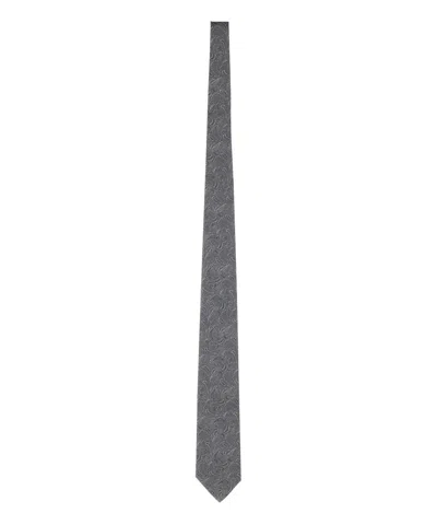 Shop Brunello Cucinelli Tie In Grey