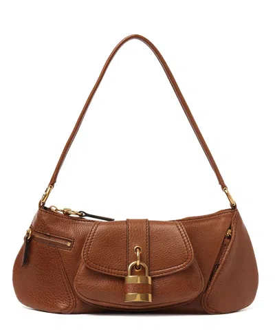 Shop Chloé The 99 Shoulder Bag In Brown