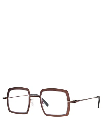 Theo Eyeglasses Super 098 Burnt Shadow Matte In Crl