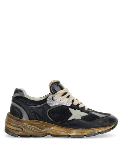 Golden Goose Dad-star Sneakers In Black