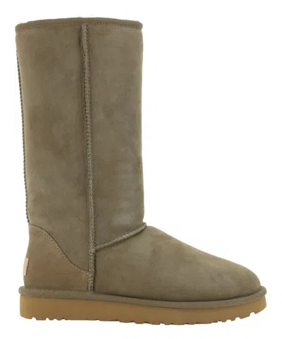 Shop Ugg Classic Tall Ii Boots In Beige