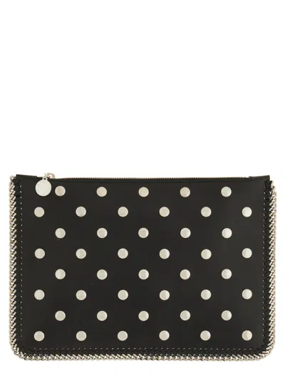 Stella Mccartney "falabella" Clutch Bag In Black