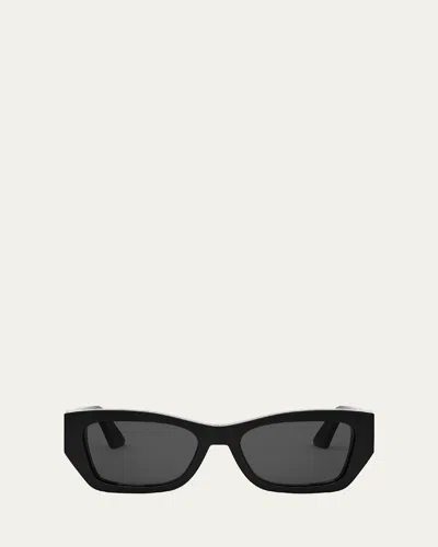 Dior Miss S1i 55mm Square Sunglasses In Red