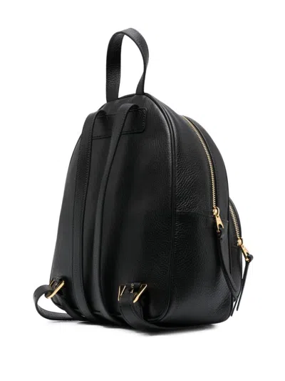 Coccinelle Logo-plaque Detail Backpack In Black