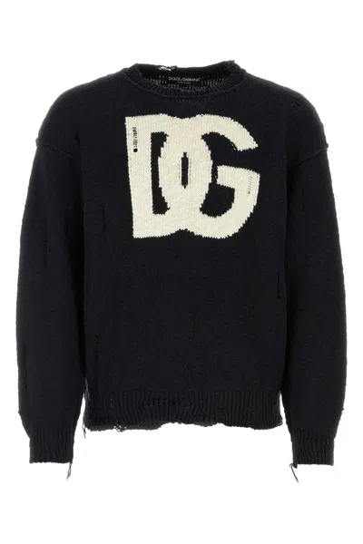 Shop Dolce & Gabbana Knitwear In Black