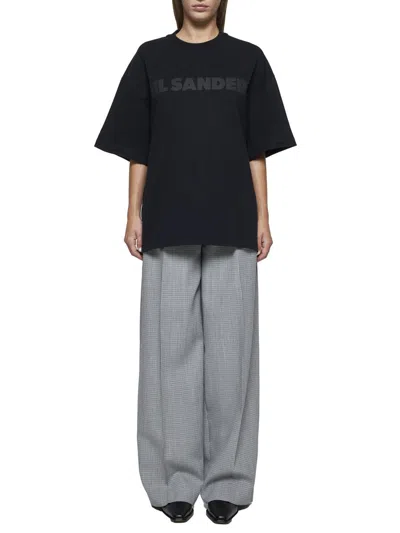 Shop Jil Sander T-shirts And Polos In Black