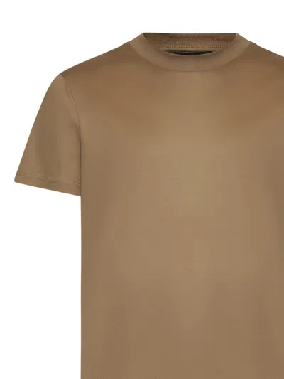 Shop Low Brand T-shirts And Polos In Brown