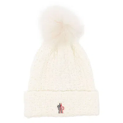 Shop Moncler Grenoble Hats In Beige