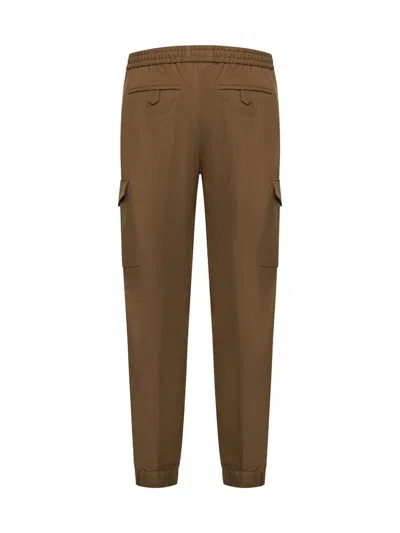 Shop Pt Torino Trousers In Deserto Scuro