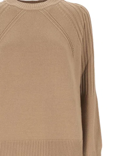 Purotatto Long-sleeve Jumper In Brown