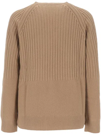 Purotatto Long-sleeve Jumper In Brown