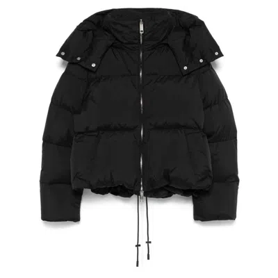 Shop Sportmax Outerwears In Black